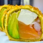 Sin arroz Sake ebi (frito )