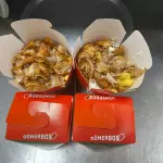 Box patatas y carne