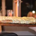 PIZZA CON JAMÓN Y MUZZARELLA