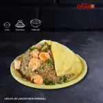 Chaufa con Langostinos