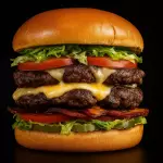 HAMBURGUESA DOBLE CARNE