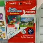Papel fotográfico brillante