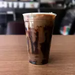 Moka latte frío