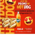 Combo cachorro quente + refri 1lt
