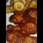 Muslitos empanizados, con salsa Thai