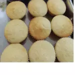 Cup Cake de Vainilla 🧁🌼