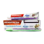 Pasta Menta Fresca y cepillo dental