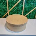 Caixa Redonda 25x10 lisa - COD: 1448