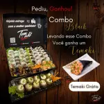 COMBO BLACK 60 PEÇAS + TEMAKI