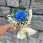 Unidade rosa azul decorada