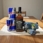 COMBO JACK DANIELS + GELO +RED BULL