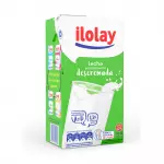 Leche entera descremada - 1 lts