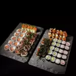 COMBO BLACK - 60 PEÇAS + TEMAKI