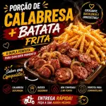 CALABRESA E BATATA FRITA