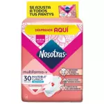 Toallas Nosotras Multiforma Invisibl