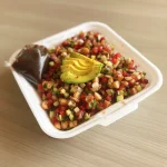 Ceviche Camarón Pulpo en Salsa Negra