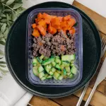 Patinho com Legumes