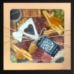 Gift Box Para Quatro - Kraft c/Visor