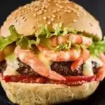 Hamburguesa mar y tierra