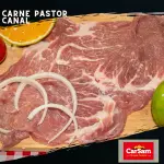 Carne pastor canal.