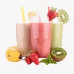 Jugo natural en leche