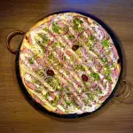 Pizza lombo suíno