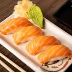 Niguiri de salmão