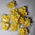 Flor amarilla c/naranja