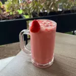 Agua fresca de fresa