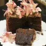 Bolo brownie 10 à 12 fatias