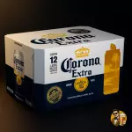 Corona latão 473ml caixa c/ 12