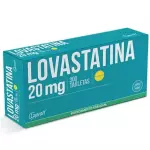 LOVASTATINA 10 TABLETAS