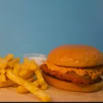 Chicken Buffalo Dip Burger