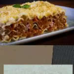 LASAÑA POLLO Y CHAMPIÑONES