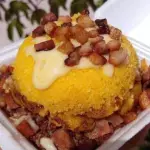 Cuscuz com Bacon