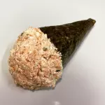 Temaki salmão grelhado cream cheese