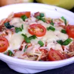 MACARRÃO RECHEADO NA CHAPA