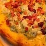 Pizza de Escarola com Bacon