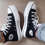 BOTA PLATAFORMA NEGRA