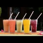 Jugo de lúcuma con leche