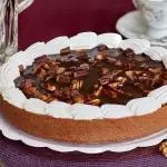 Torta chocolate e nozes