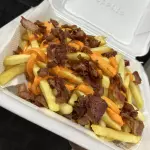 Batata G cheddar e bacon