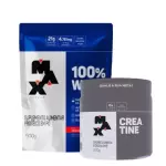 Combo Whey e Creatina 100% Max