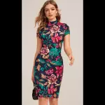 Vestido con estampado floral *
