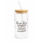 Vaso pitillo redondo amor