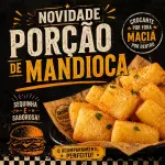 Porção mandioca frita