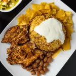 Moro con Menestra y Pollo