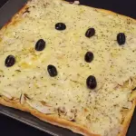 Pizza Fugazza con Queso