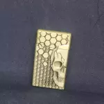 Isqueiro Maçarico Metal Caveira