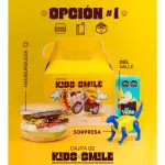 Cajita Q2 Kids Smile Hamburguesa